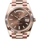 ロレックス デイデイト 228235 チョコレート 40mm エバーローズゴールド