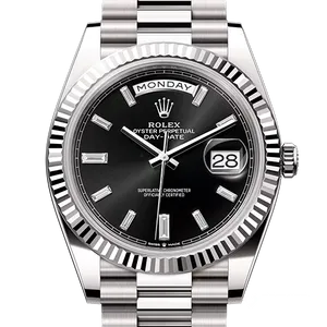 【2026年05月】ロレックス デイデイト 228239 ホワイトゴールド 40mm ブライトブラック 中古品