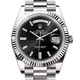 ロレックス デイデイト 228239 ブライトブラック 40mm ホワイトゴールド