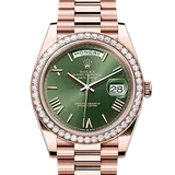 ロレックス デイデイト 228345RBR オリーブグリーン エバーローズゴールド 40mm