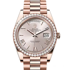 【2025年07月】ロレックス デイデイト 228345RBR エバーローズゴールド 40mm サンダスト 中古品