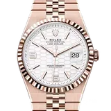 ロレックス ランドドゥエラー 127335 インテンスホワイト ハニカムモチーフ エバーローズゴールド 40mm