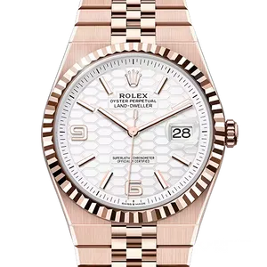 【2026年04月】ロレックス ランドドゥエラー 127335 エバーローズゴールド 40mm インテンスホワイト ハニカムモチーフ 新品