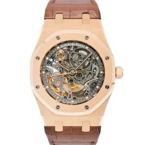 【2024年08月】オーデマピゲ ロイヤルオーク 15305OR.OO.D088CR.01 ピンクゴールド 39mm スケルトン 中古品