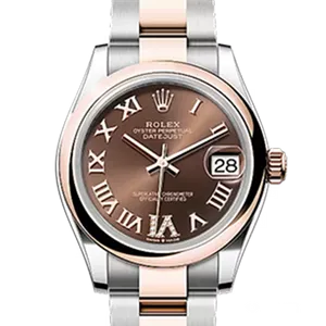 【2023年12月】ロレックス デイトジャスト 278241 ステンレススチール+イエローゴールド 36mm チョコレート 中古品