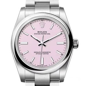【2025年05月】ロレックス オイスターパーペチュアル 124200 ステンレススチール 34mm キャンディピンク 新品