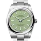 ロレックス オイスターパーペチュアル 124200 ピスタチオグリーン 34mm ステンレススチール