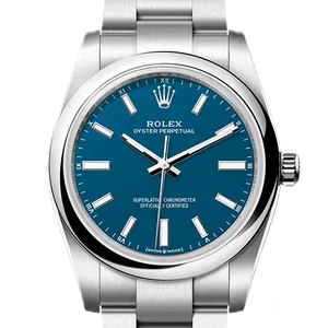 【2024年11月】ロレックス オイスターパーペチュアル 124200 ステンレススチール 34mm ブルー 未使用品