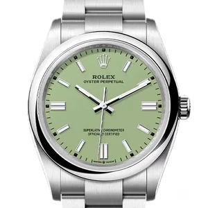 【2025年07月】ロレックス オイスターパーペチュアル 126000 ステンレススチール 36mm ピスタチオグリーン 未使用品