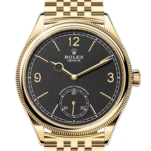 【2026年01月】ロレックス 1908 52508 イエローゴールド 39mm インテンスブラック 新品