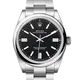 ロレックス オイスターパーペチュアル 134300 ブラック 41mm ステンレススチール