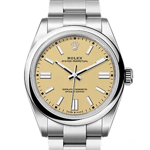 【2025年12月】ロレックス オイスターパーペチュアル 134300 ステンレススチール 41mm ベージュ 未使用品