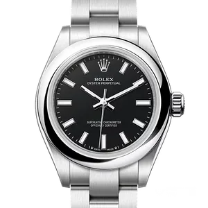 【2025年10月】ロレックス オイスターパーペチュアル 276200 ステンレススチール 28mm ブラック 中古品
