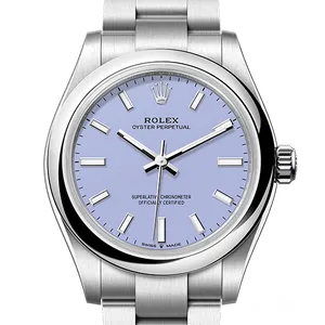 【2025年09月】ロレックス オイスターパーペチュアル 277200 ステンレススチール 31mm ラベンダー 未使用品