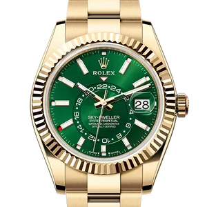 【2025年08月】ロレックス スカイドゥエラー 336938 イエローゴールド 42mm ブライトグリーン 新品