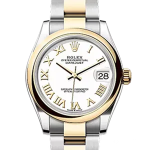 【2022年11月】ロレックス デイトジャスト 278243 ステンレススチール+イエローゴールド 31mm ホワイト 新品