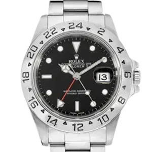 【2025年03月】ロレックス エクスプローラー2 16570 ステンレススチール 40mm ブラック 中古品