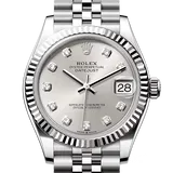 ロレックス デイトジャスト 278274 シルバー ステンレススチール+ホワイトゴールド 31mm