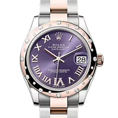 ロレックス デイトジャスト 278341RBR オーベルジーヌ 中古