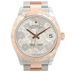 ロレックス デイトジャスト 278341RBR シルバーフローラルモチーフ 新品
