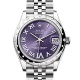 ロレックス デイトジャスト 278344RBR オーベルジーヌ ステンレススチール 31mm