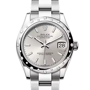 【2023年09月】ロレックス デイトジャスト 278344RBR ステンレススチール 31mm シルバー 中古品