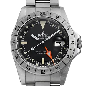 【2024年03月】ロレックス エクスプローラー2 1655 ステンレススチール 40mm ブラック 中古品