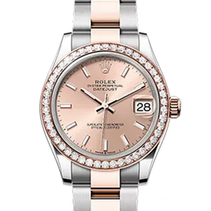 【2024年04月】ロレックス デイトジャスト 278381RBR ステンレススチール+エバーローズゴールド 31mm ロゼカラー 未使用品