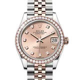 ロレックス デイトジャスト 278381RBR ロゼカラー ステンレススチール+エバーローズゴールド 31mm