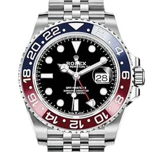 【2024年05月】ロレックス GMTマスター2ジュビリーブレス 126710BLRO ステンレススチール 40mm ブラック 中古品