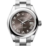 ロレックス デイトジャスト 279160 ダークグレー ステンレススチール 28mm