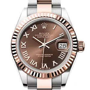 【2025年05月】ロレックス デイトジャスト 279171 ステンレススチール+イエローゴールド 26mm チョコレート 中古品