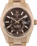ロレックス スカイドゥエラー 336935 チョコレート エバーローズゴールド 42mm