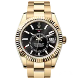 ロレックス スカイドゥエラー 336938 ブライトブラック イエローゴールド 42mm