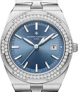 【2025年03月】ヴァシュロンコンスタンタン オーヴァーシーズ 1225V_200A-B590 ステンレススチール 33mm ブルー 中古品