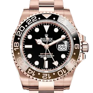 【2025年05月】ロレックス GMTマスター2 126715CHNR エバーローズゴールド 40mm ブラック 未使用品