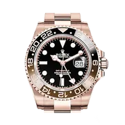 126715CHNR  エバーローズゴールド 茶黒ベゼル