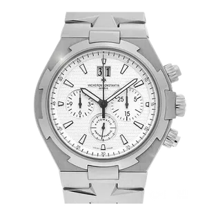 【2023年01月】ヴァシュロンコンスタンタン オーヴァーシーズ 49150_B01A-9095 ステンレススチール 42mm ホワイト 中古品