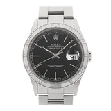 ロレックス デイトジャスト 16264 ブラック ステンレススチール+ホワイトゴールド 36mm