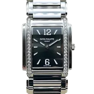 【2023年01月】パテックフィリップ トゥエンティーフォー 4910_1200A-011 ステンレススチール 30mm オリーブグリーン 未使用品