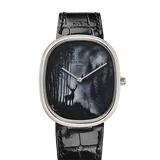 パテックフィリップ ゴールデンエリプス 5738/50G-030 ブラック ホワイトゴールド 34.5mmx39.5mm