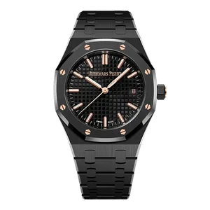 【2024年10月】オーデマピゲ ロイヤルオークブラックセラミック 77350CE.OO.1266CE.03.A ブラックセラミック 34mm ブラック 中古品