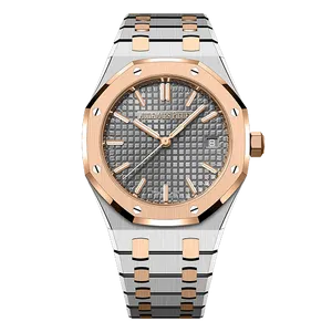 【2024年09月】オーデマピゲ ロイヤルオーク 77450SR.OO.1361SR.03 ステンレススチール+ピンクゴールド 34mm グレー 新品