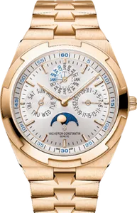 【2025年03月】ヴァシュロンコンスタンタン オーヴァーシーズエクストラフラット・パーペチュアルカレンダー 4300V_220R-B064 ピンクゴールド 41.5mm シルバー 未使用品