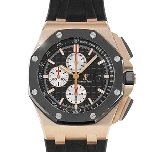 【2025年07月】オーデマピゲ ロイヤルオーク オフショア 26400RO.OO.A002CA.01 ピンクゴールド 44mm ブラック 中古品