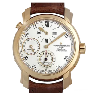【2025年07月】ヴァシュロンコンスタンタン マルタ 42005_000J-8901 イエローゴールド  37mm ホワイト 中古品