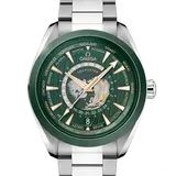 オメガ シーマスター 220.30.43.22.10.001 グリーン ステンレススチール 43mm