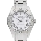 ロレックス デイトジャスト 80319 シルバー ホワイトゴールド 28mm