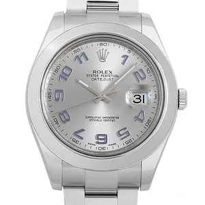 【2023年05月】ロレックス デイトジャスト 116300 ステンレススチール 41mm シルバー 中古品