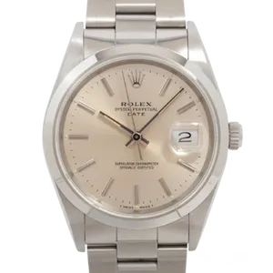 【2025年06月】ロレックス オイスターパーペチュアルデイト 15200 ステンレススチール 34mm シルバー 中古品